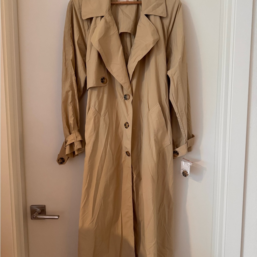 Classic Tan Trench Coat